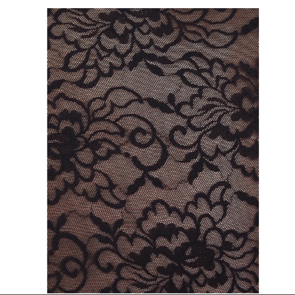 BLACK LACE OFF SHOULDER BODYSUIT - Picture 5 of 7